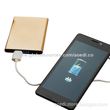4,500mAh power bank,mobile power with super-sign design,output of DC 5V/1A, input of DC 5V,1A